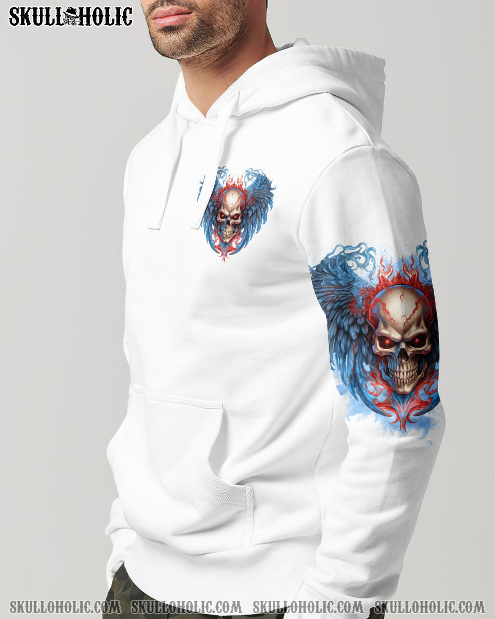 AMERICA LIVE IT LOVE IT OR GET THE HELL OUT SKULL WINGS ALL OVER PRINT – TLNO1505232