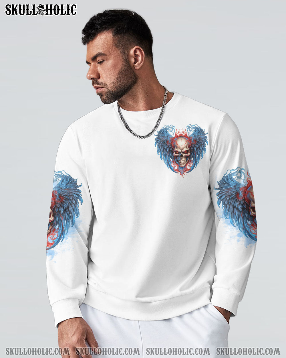 AMERICA LIVE IT LOVE IT OR GET THE HELL OUT SKULL WINGS ALL OVER PRINT – TLNO1505232