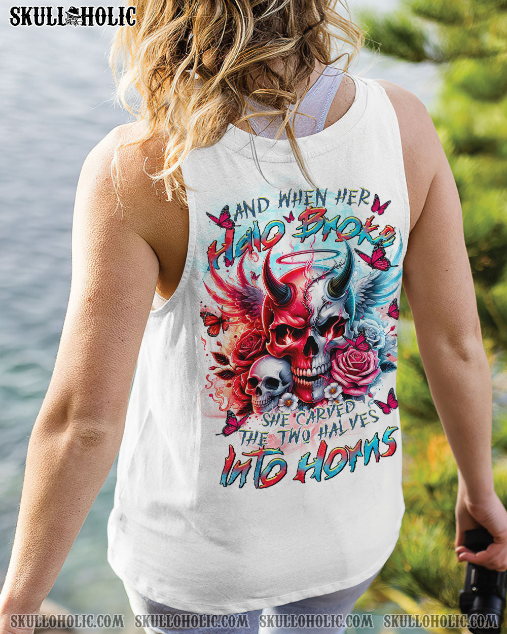 AND WHEN HER HALO BROKE SKULL ALL OVER PRINT- TLTR2103241