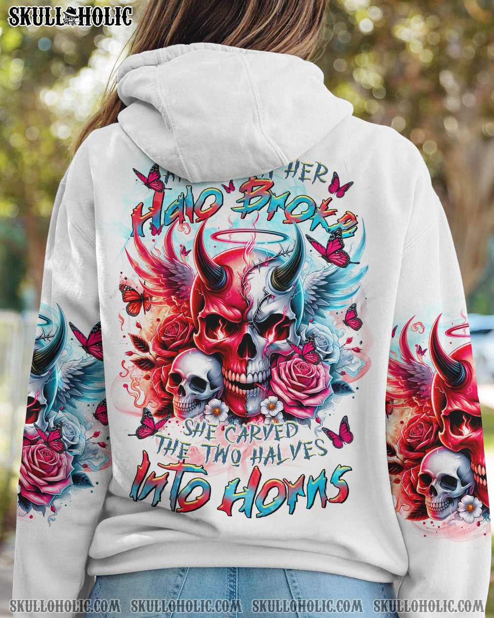 AND WHEN HER HALO BROKE SKULL ALL OVER PRINT- TLTR2103241