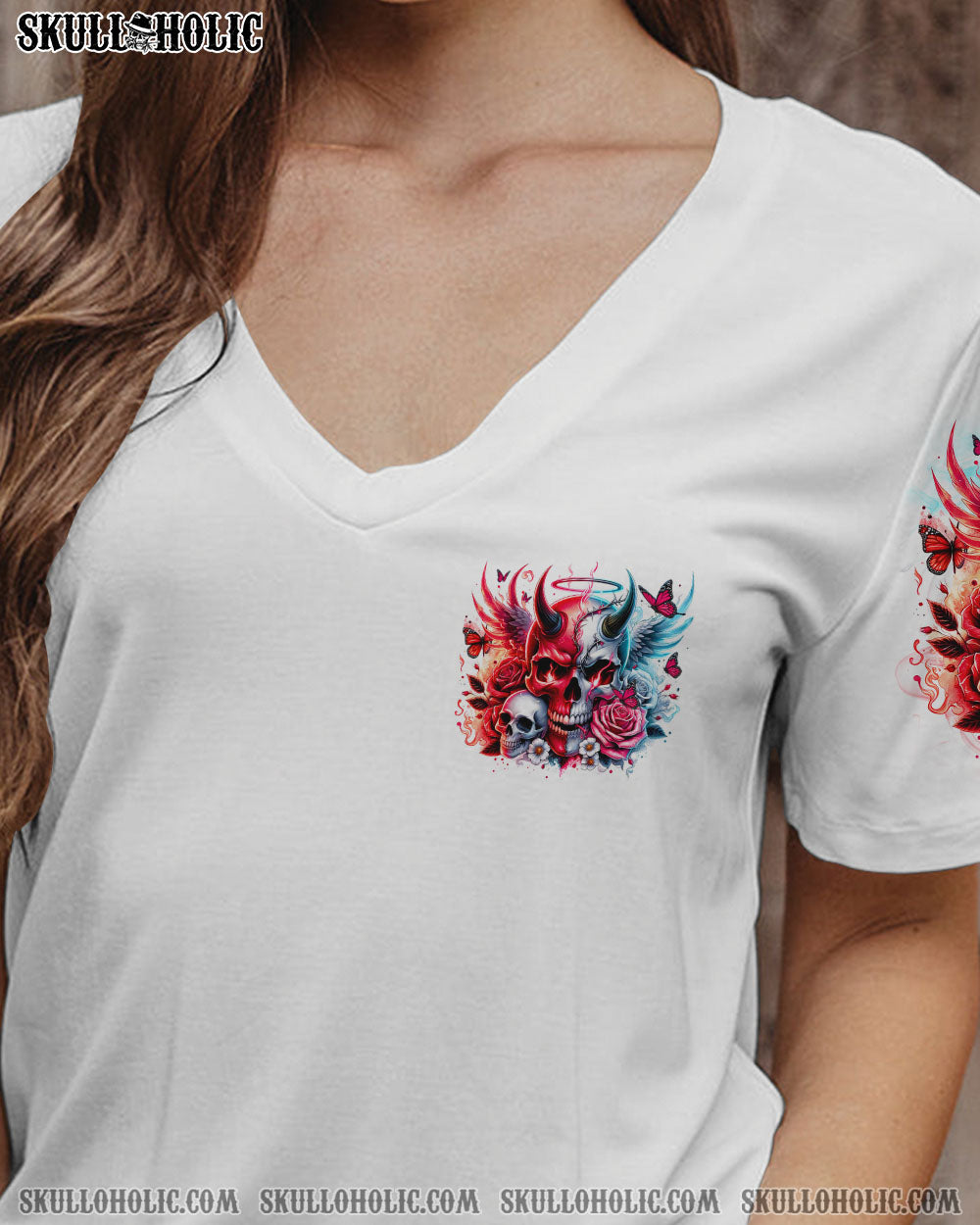 AND WHEN HER HALO BROKE SKULL ALL OVER PRINT- TLTR2103241