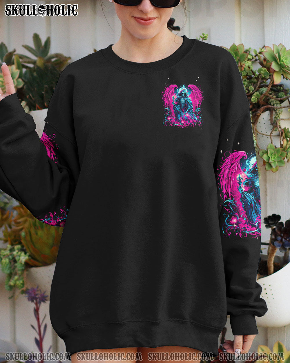 ANGELS LOOKING OVER YOU ALL OVER PRINT – TYQY0710233