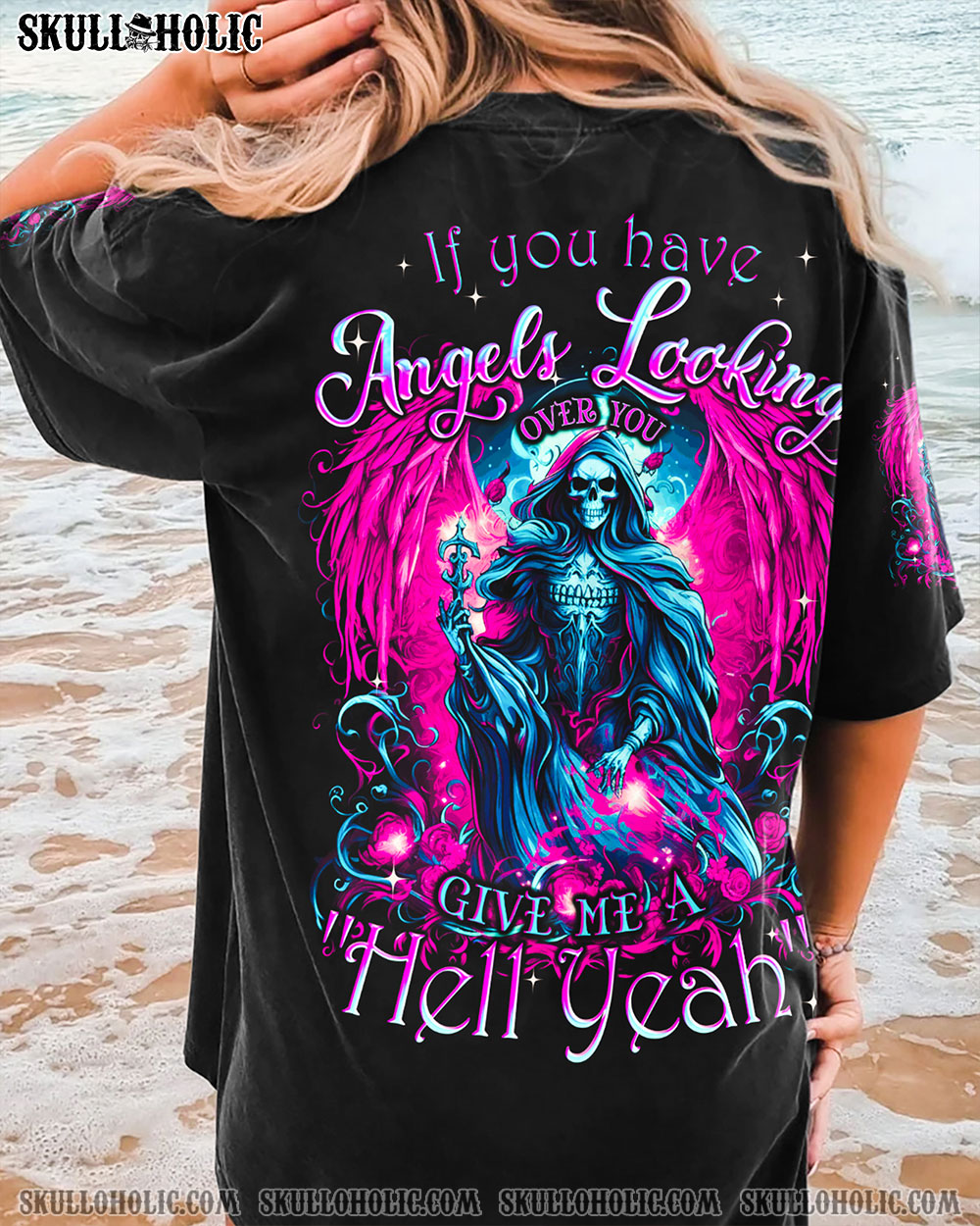 ANGELS LOOKING OVER YOU ALL OVER PRINT – TYQY0710233