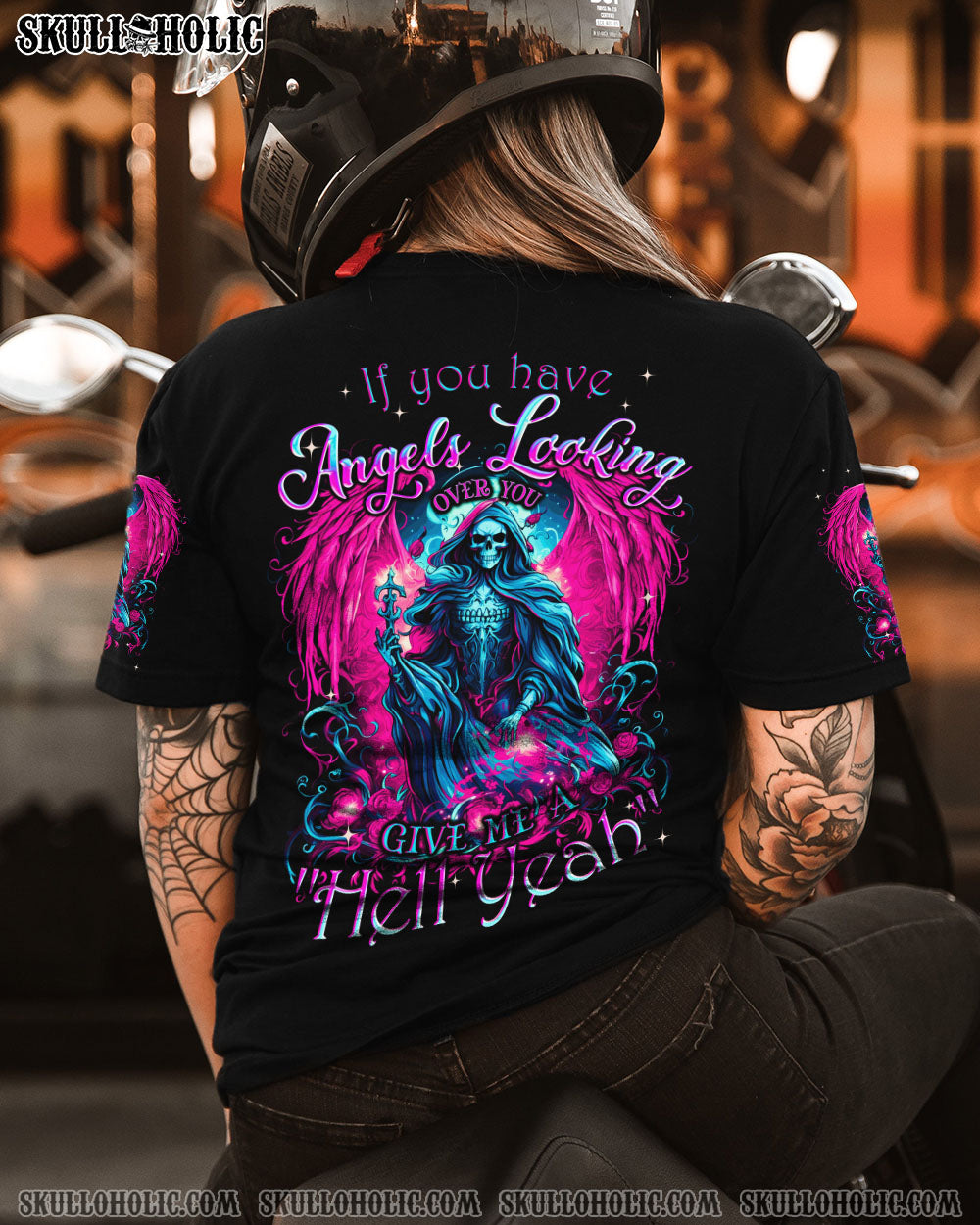 ANGELS LOOKING OVER YOU ALL OVER PRINT – TYQY0710233