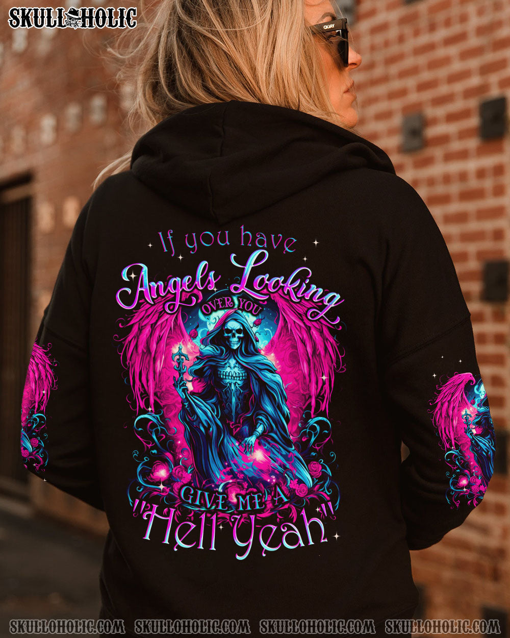 ANGELS LOOKING OVER YOU ALL OVER PRINT – TYQY0710233