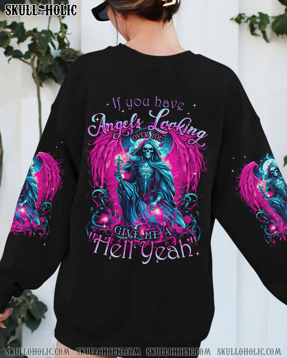 ANGELS LOOKING OVER YOU ALL OVER PRINT – TYQY0710233