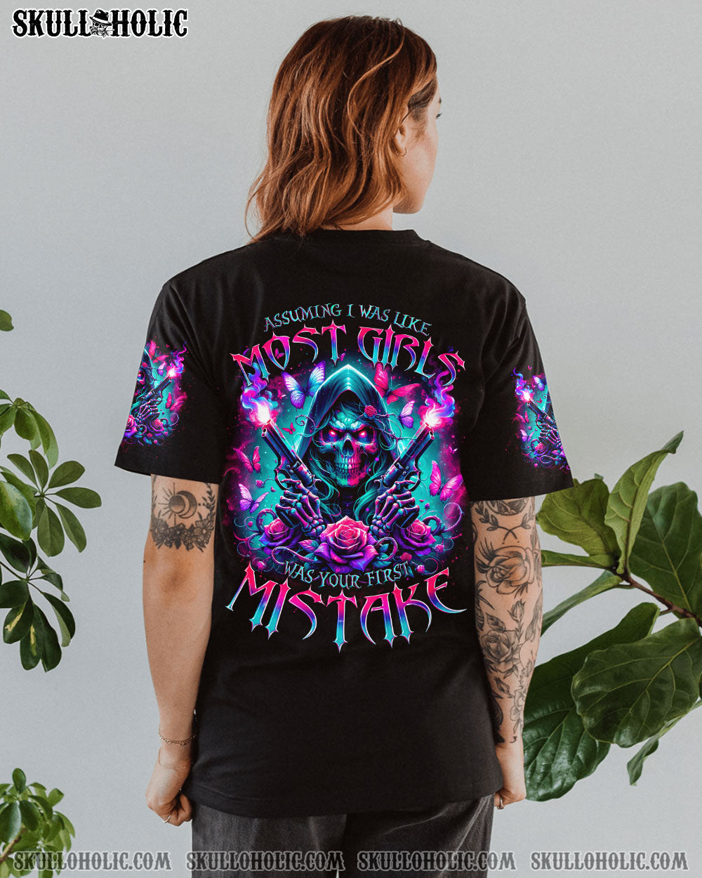 ASSUMING I WAS LIKE MOST GIRLS SKULL ALL OVER PRINT – TLNO1902241