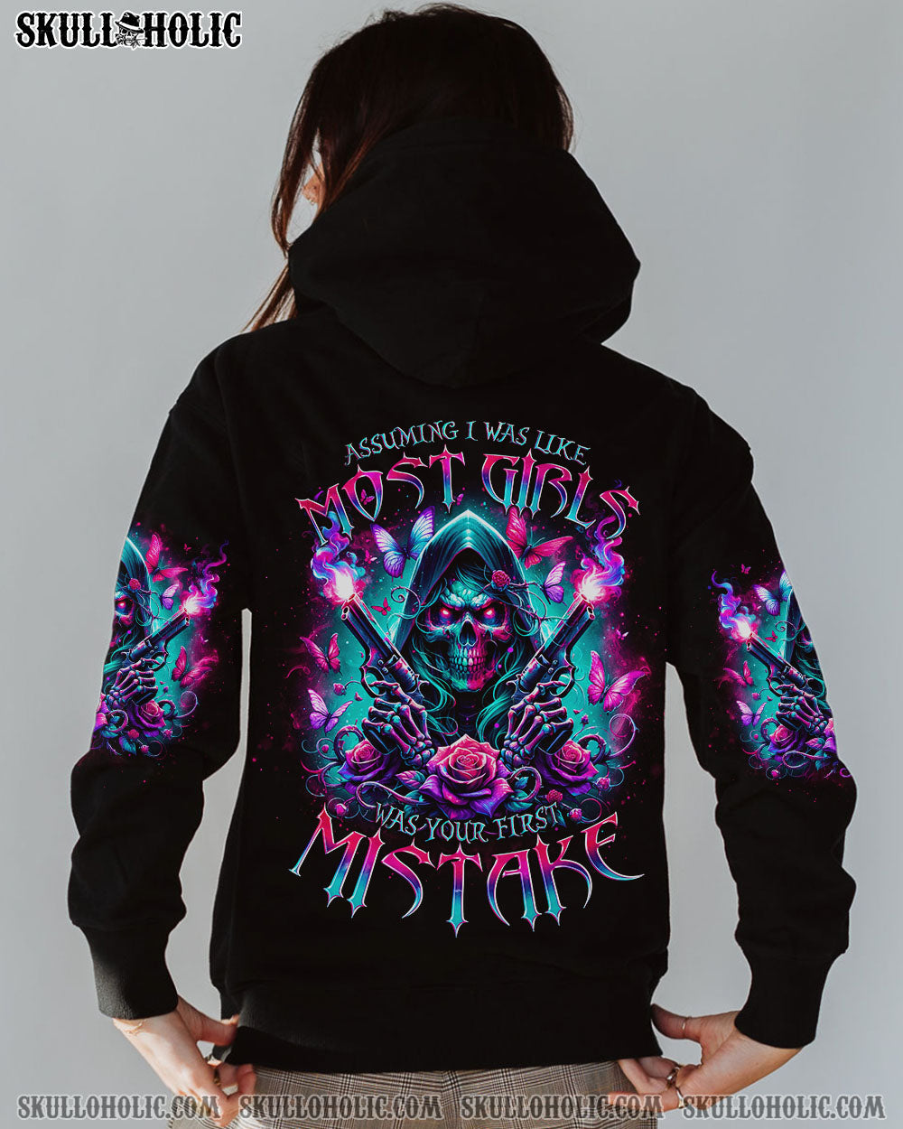 ASSUMING I WAS LIKE MOST GIRLS SKULL ALL OVER PRINT – TLNO1902241