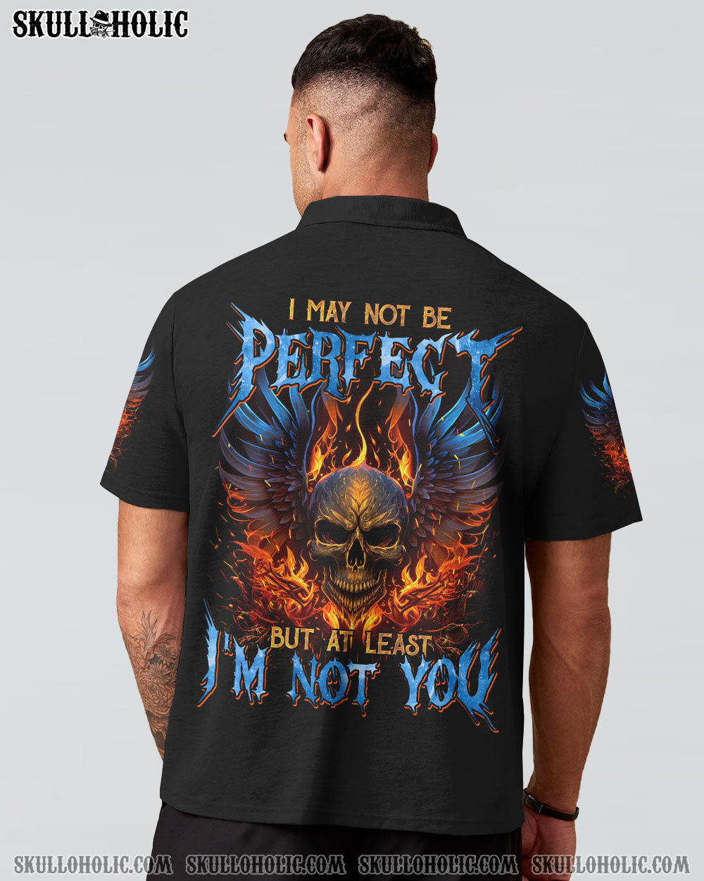 AT LEAST I’M NOT YOU FIRE SKULL WINGS ALL OVER PRINT – TLTM1102233