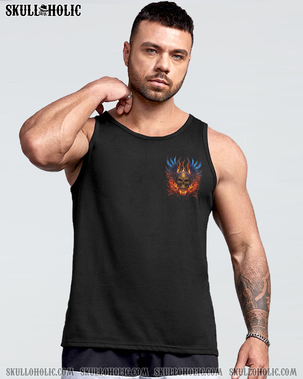 AT LEAST I’M NOT YOU FIRE SKULL WINGS ALL OVER PRINT – TLTM1102233