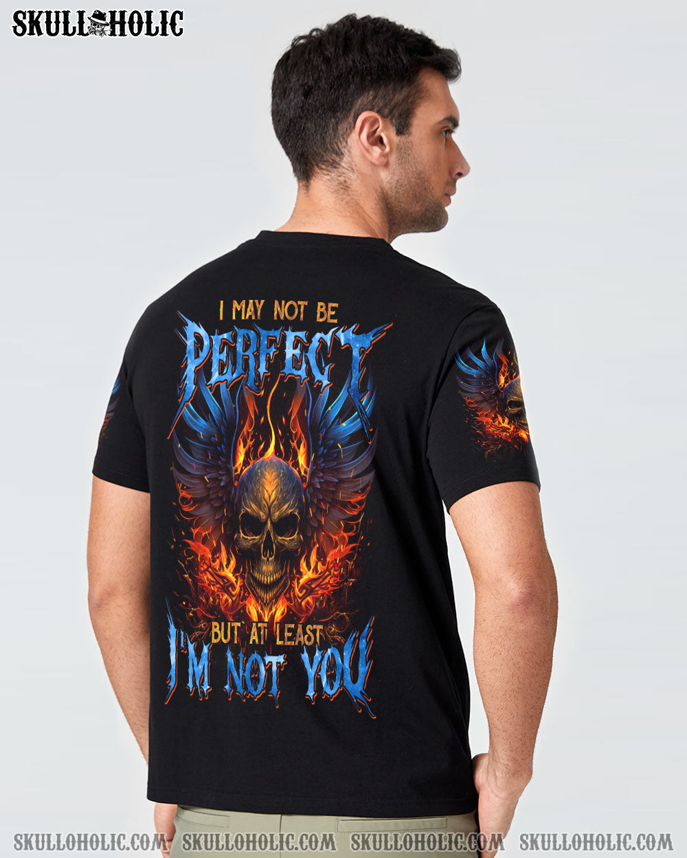AT LEAST I’M NOT YOU FIRE SKULL WINGS ALL OVER PRINT – TLTM1102233
