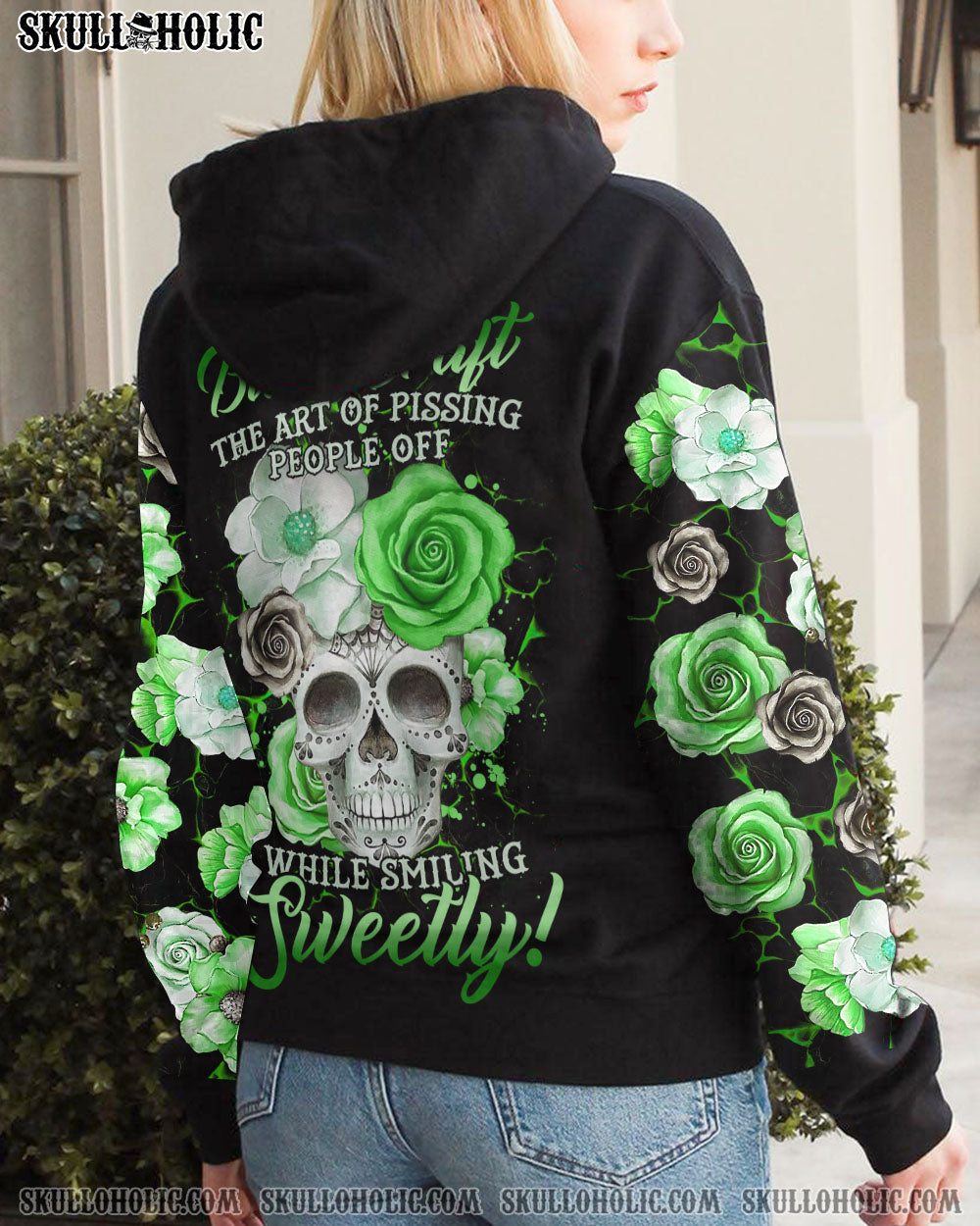 B CRAFT ROSE SKULL ALL OVER PRINT – TLTR1301231