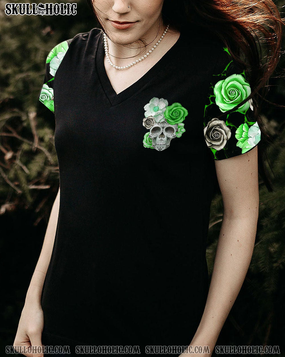 B CRAFT ROSE SKULL ALL OVER PRINT – TLTR1301231