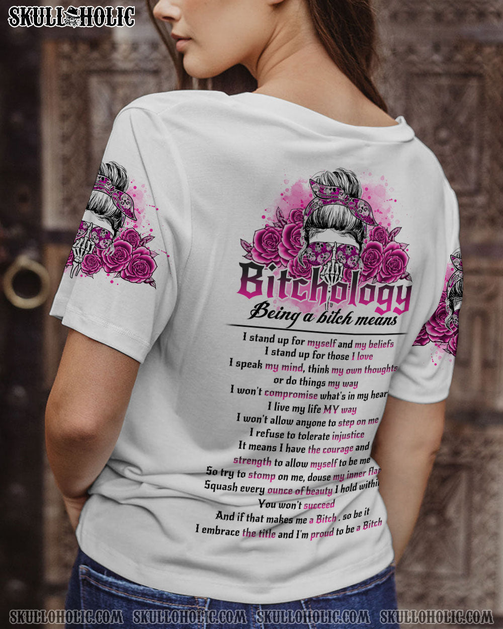 B-OLOGY WHITE ALL OVER PRINT – TLNO1301233