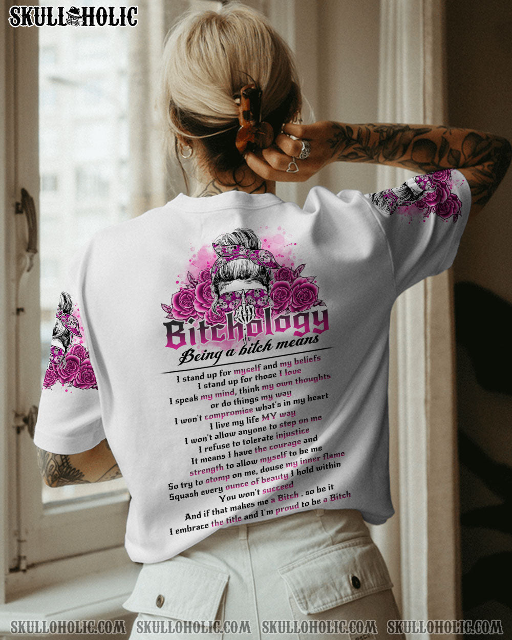 B-OLOGY WHITE ALL OVER PRINT – TLNO1301233