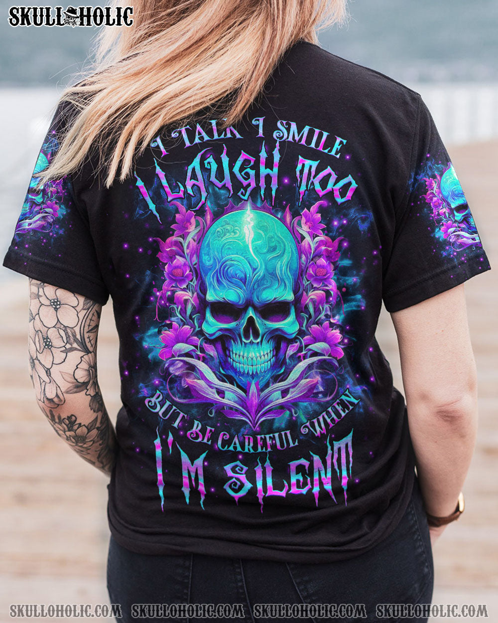 BE CAREFUL WHEN I’M SILENT ALL OVER PRINT – YHHG0610231