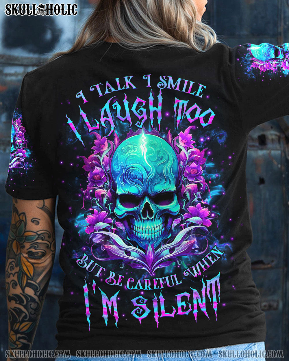 BE CAREFUL WHEN I’M SILENT ALL OVER PRINT – YHHG0610231