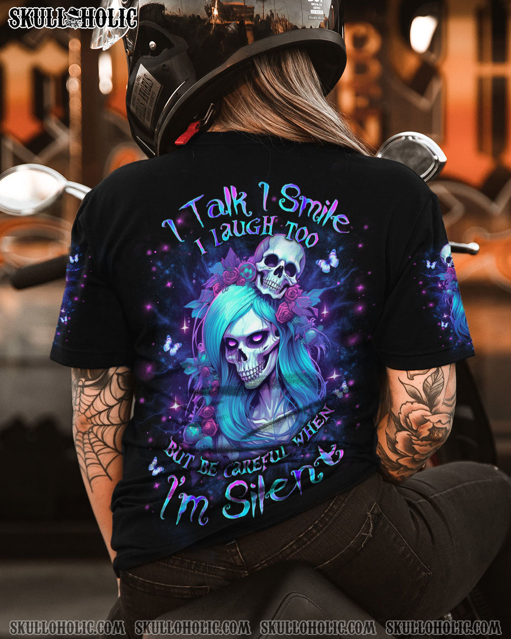 BE CAREFUL WHEN I’M SILENT ALL OVER PRINT – YHLN211231