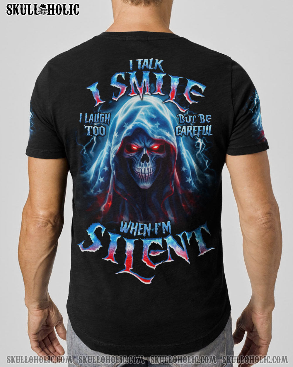 BE CAREFUL WHEN I’M SILENT REAPER ALL OVER PRINT – TLNO0906232