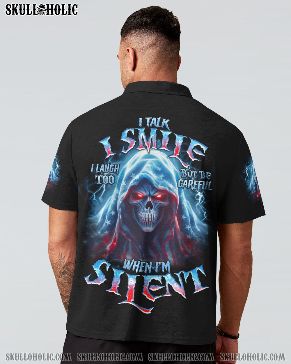 BE CAREFUL WHEN I’M SILENT REAPER ALL OVER PRINT – TLNO0906232