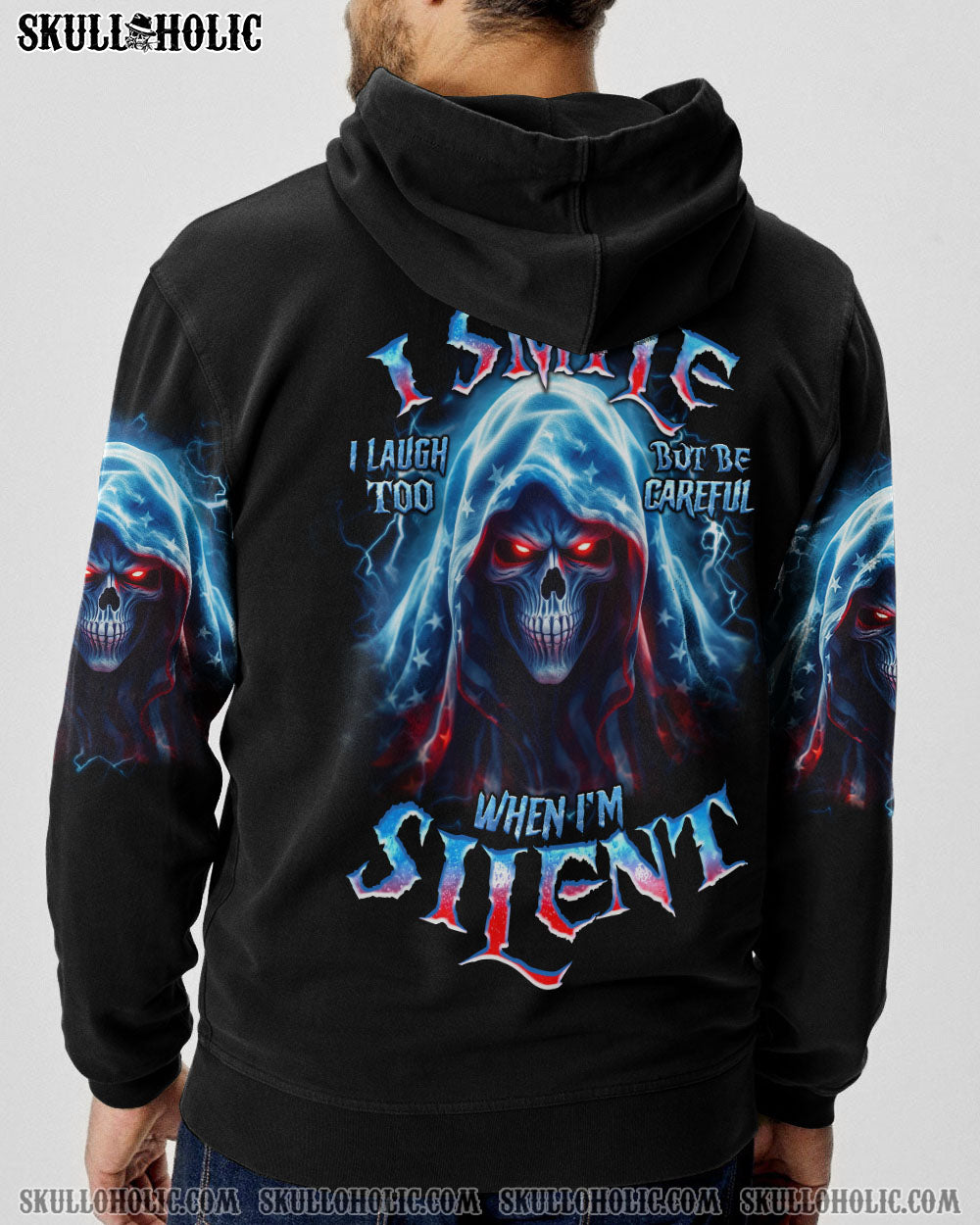 BE CAREFUL WHEN I’M SILENT REAPER ALL OVER PRINT – TLNO0906232
