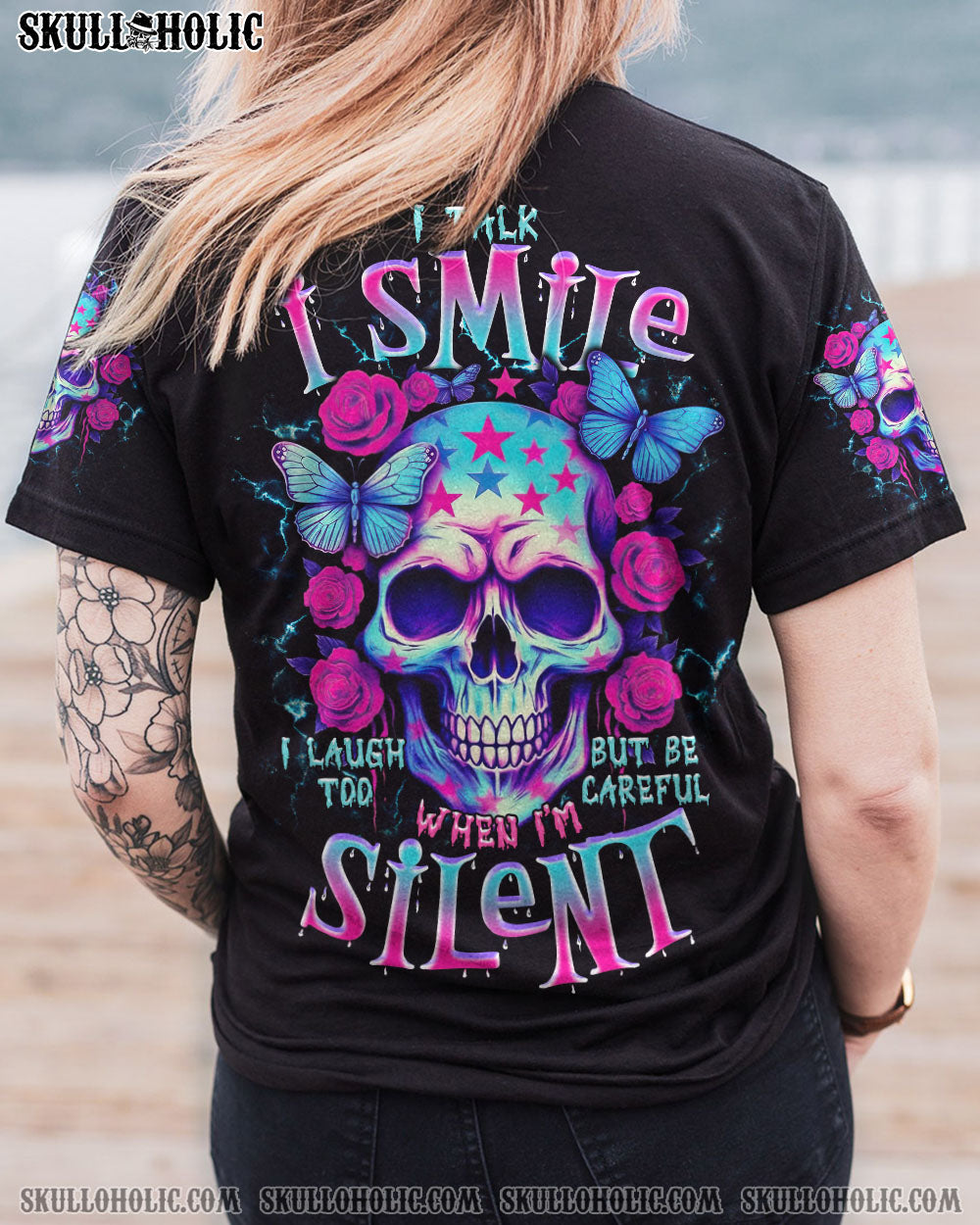 BE CAREFUL WHEN I’M SILENT REAPER ALL OVER PRINT – TLTR0507233