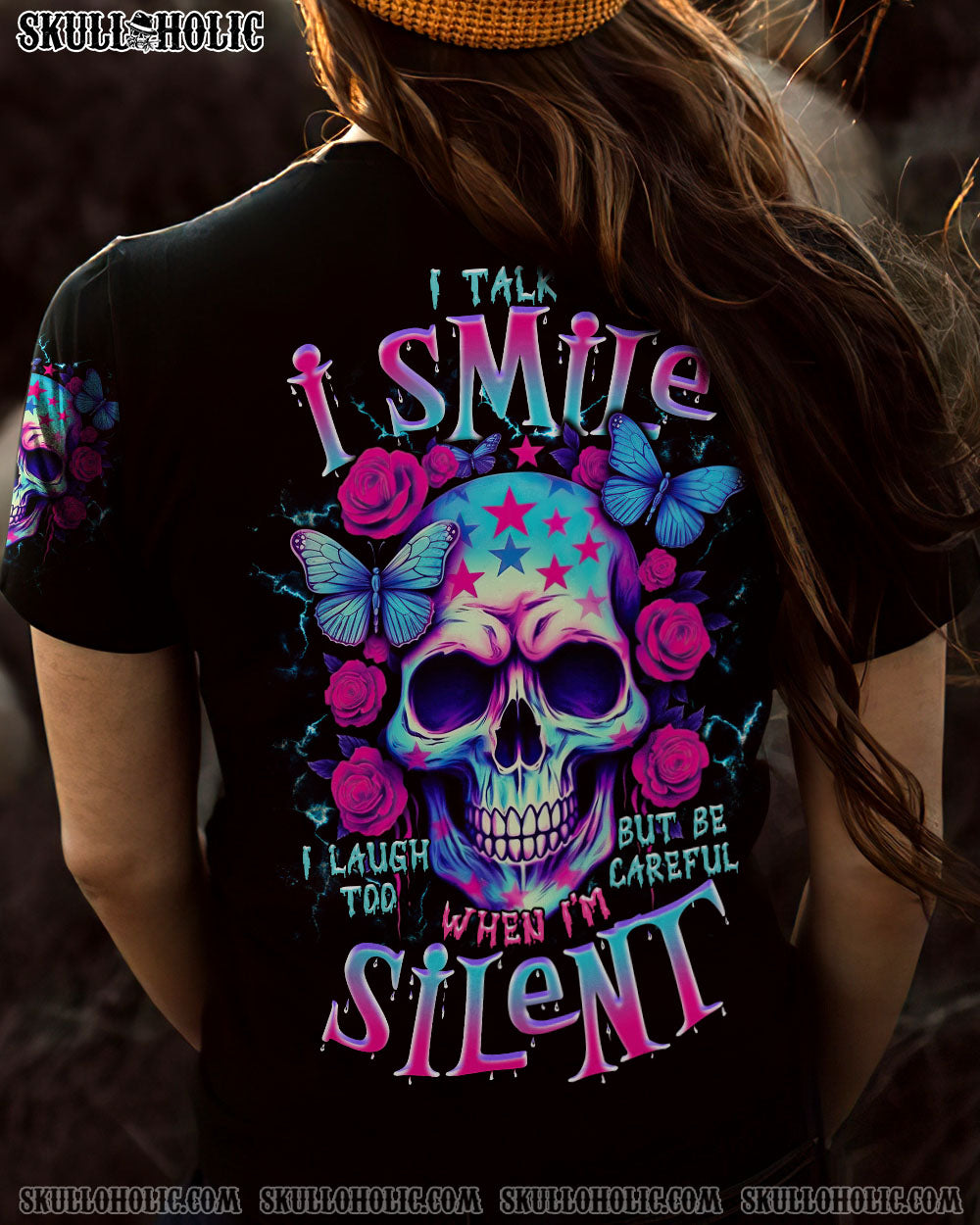 BE CAREFUL WHEN I’M SILENT REAPER ALL OVER PRINT – TLTR0507233