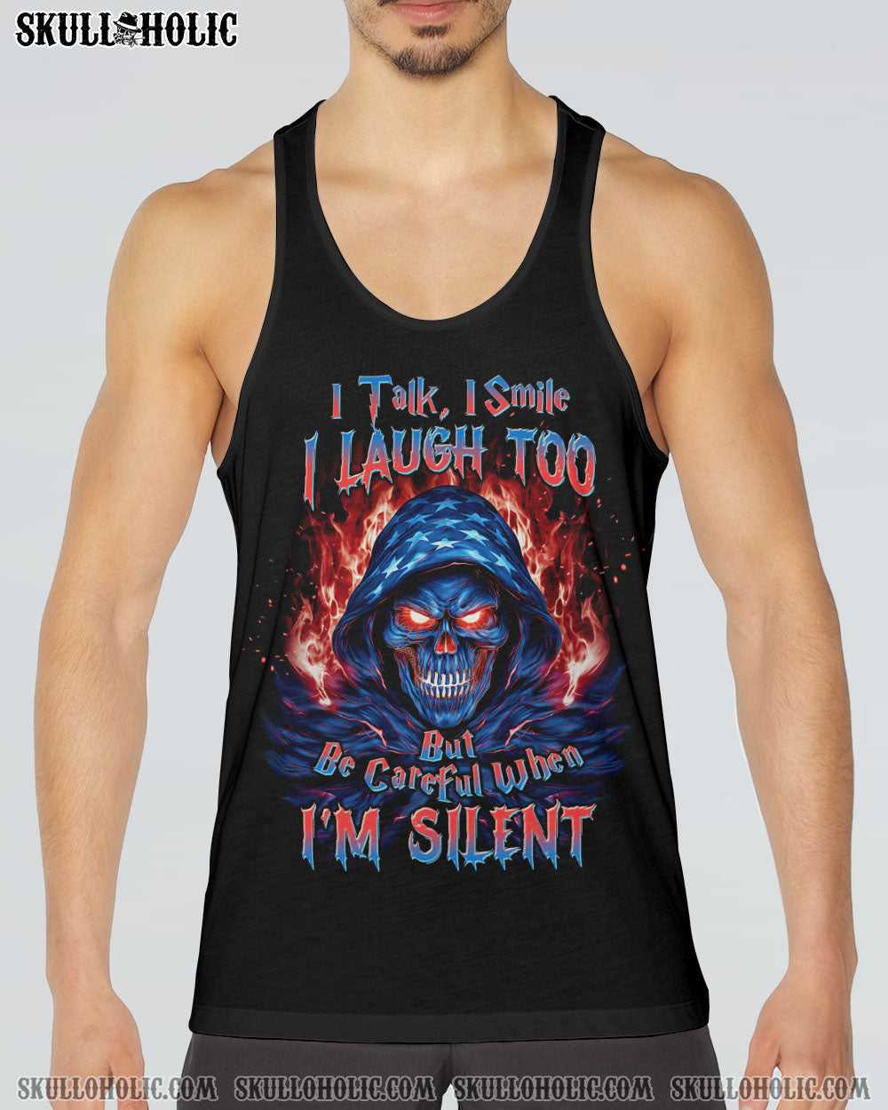 BE CAREFUL WHEN I’M SILENT REAPER ALL OVER PRINT – TLTW0710232