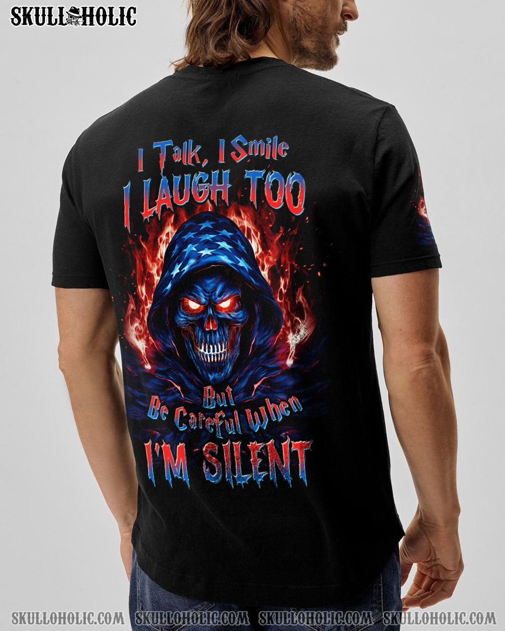 BE CAREFUL WHEN I’M SILENT REAPER ALL OVER PRINT – TLTW0710232