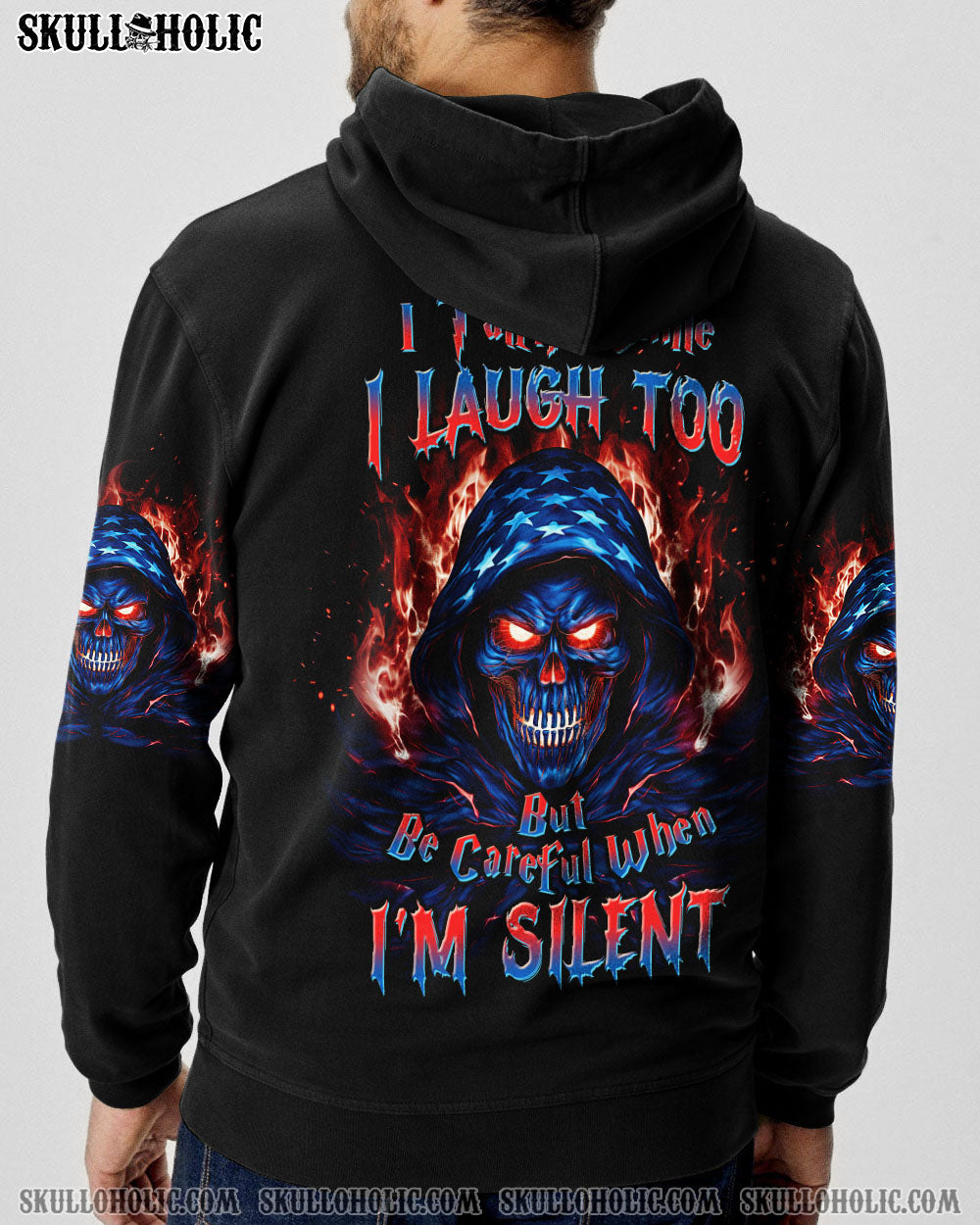 BE CAREFUL WHEN I’M SILENT REAPER ALL OVER PRINT – TLTW0710232