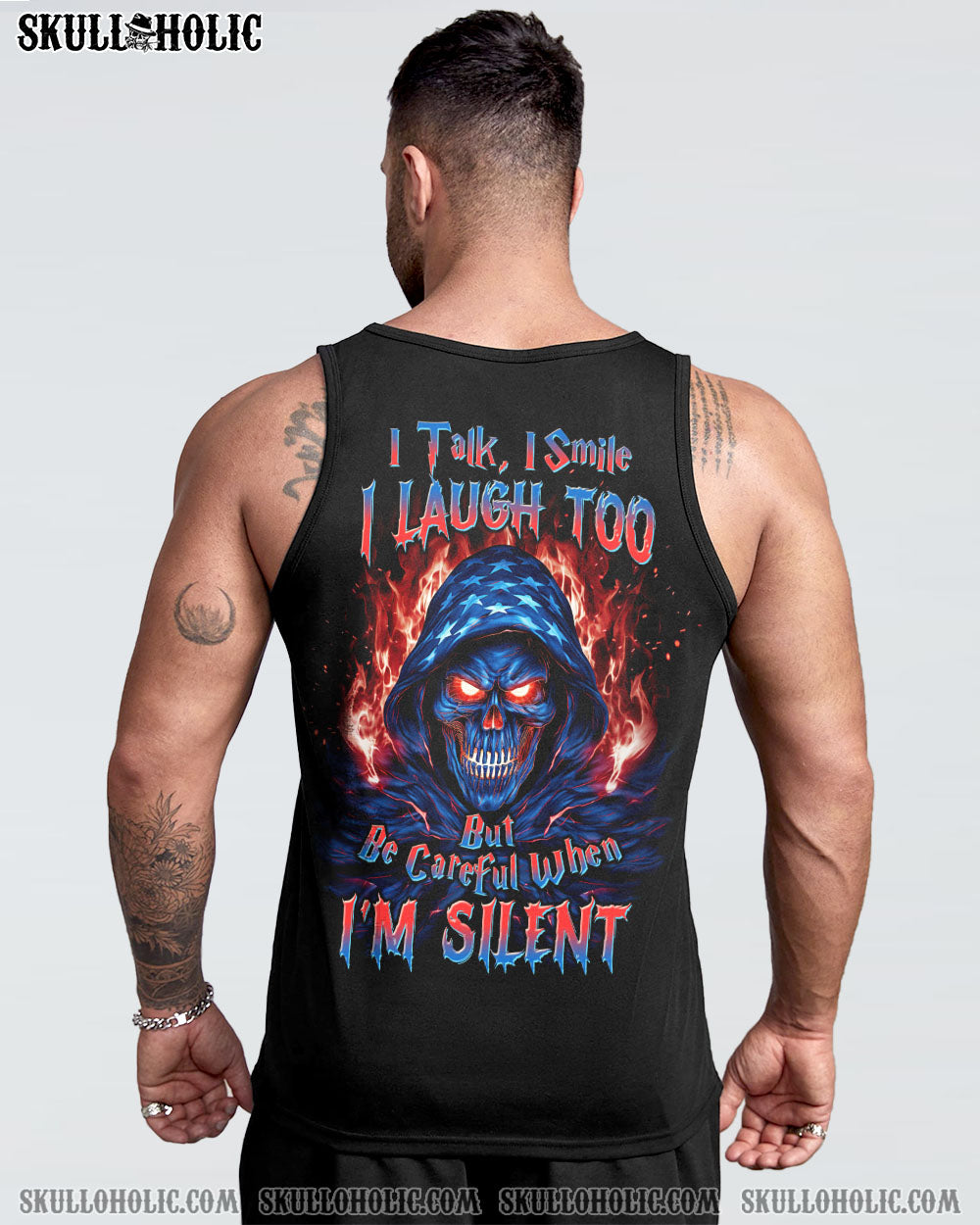 BE CAREFUL WHEN I’M SILENT REAPER ALL OVER PRINT – TLTW0710232