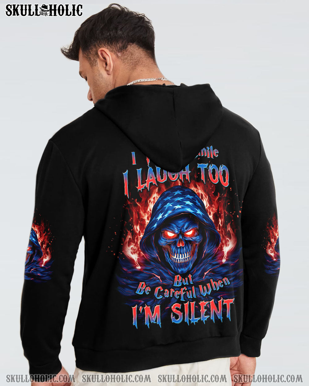 BE CAREFUL WHEN I’M SILENT REAPER ALL OVER PRINT – TLTW0710232