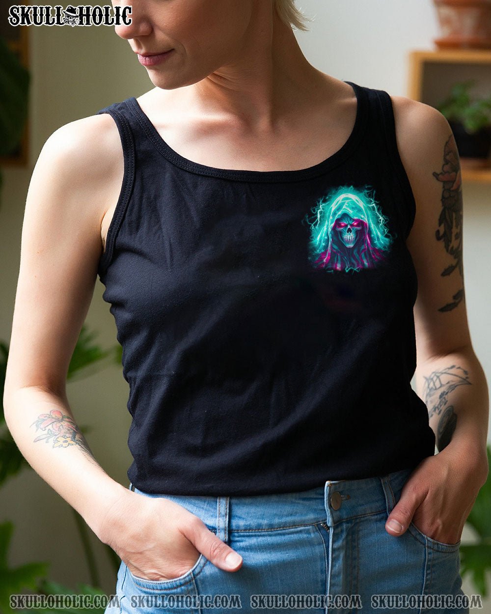 BE CAREFUL WHEN I’M SILENT REAPER PINK ALL OVER PRINT – TLNO2806234