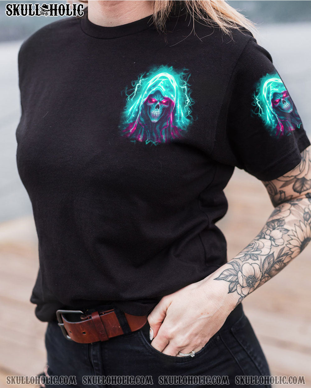 BE CAREFUL WHEN I’M SILENT REAPER PINK ALL OVER PRINT – TLNO2806234