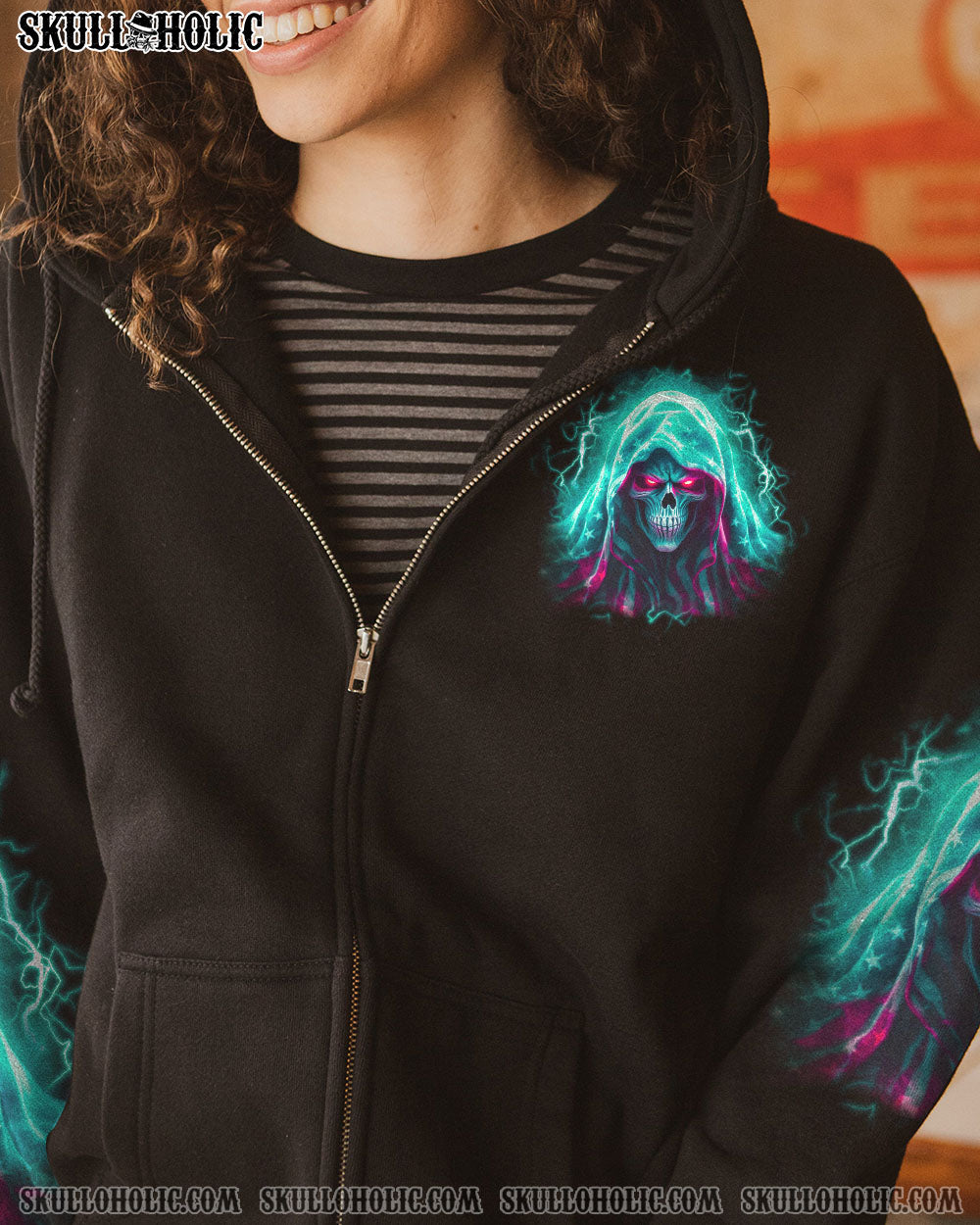 BE CAREFUL WHEN I’M SILENT REAPER PINK ALL OVER PRINT – TLNO2806234