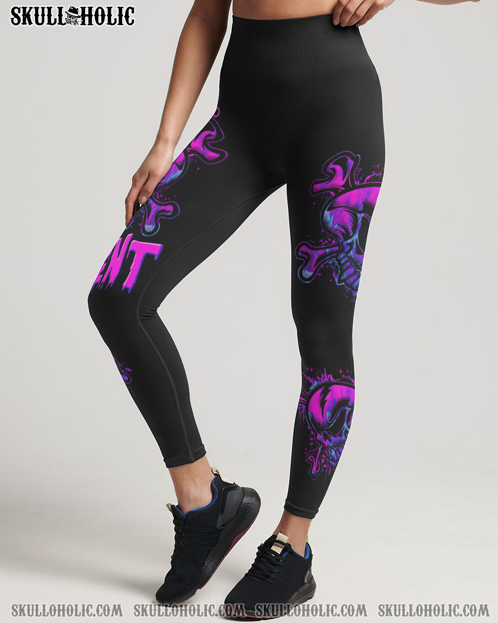 BE CAREFUL WHEN I’M SILENT SKULL BONES ALL OVER PRINT – TLNT0607232