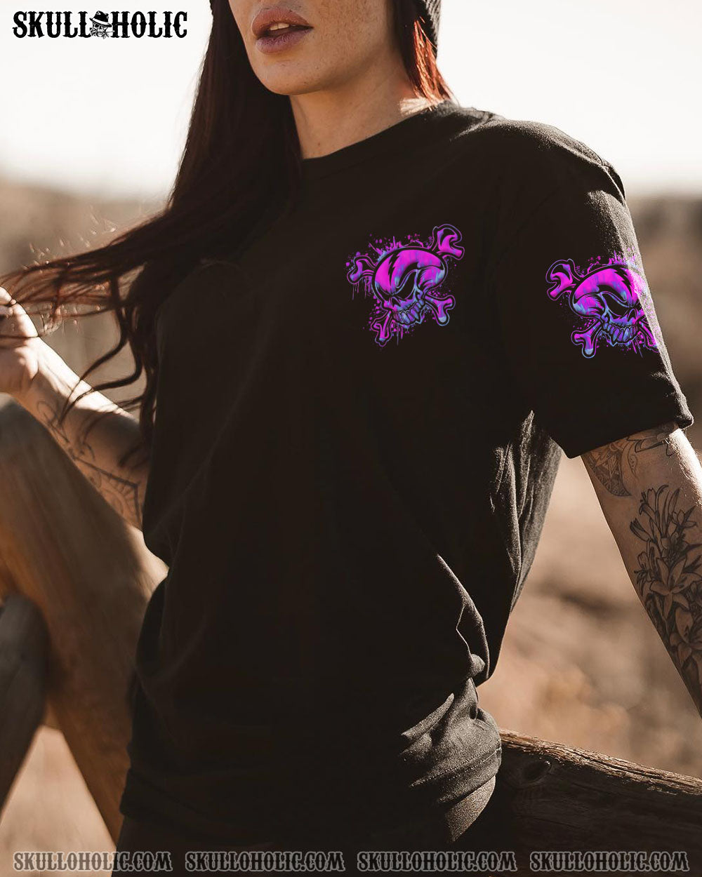BE CAREFUL WHEN I’M SILENT SKULL BONES ALL OVER PRINT – TLNT0607232
