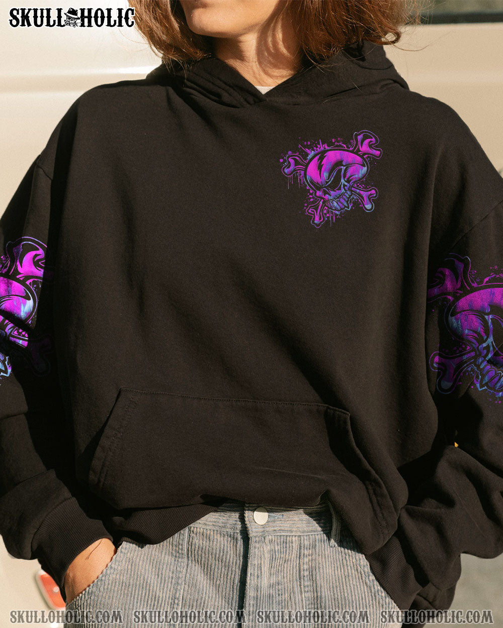 BE CAREFUL WHEN I’M SILENT SKULL BONES ALL OVER PRINT – TLNT0607232