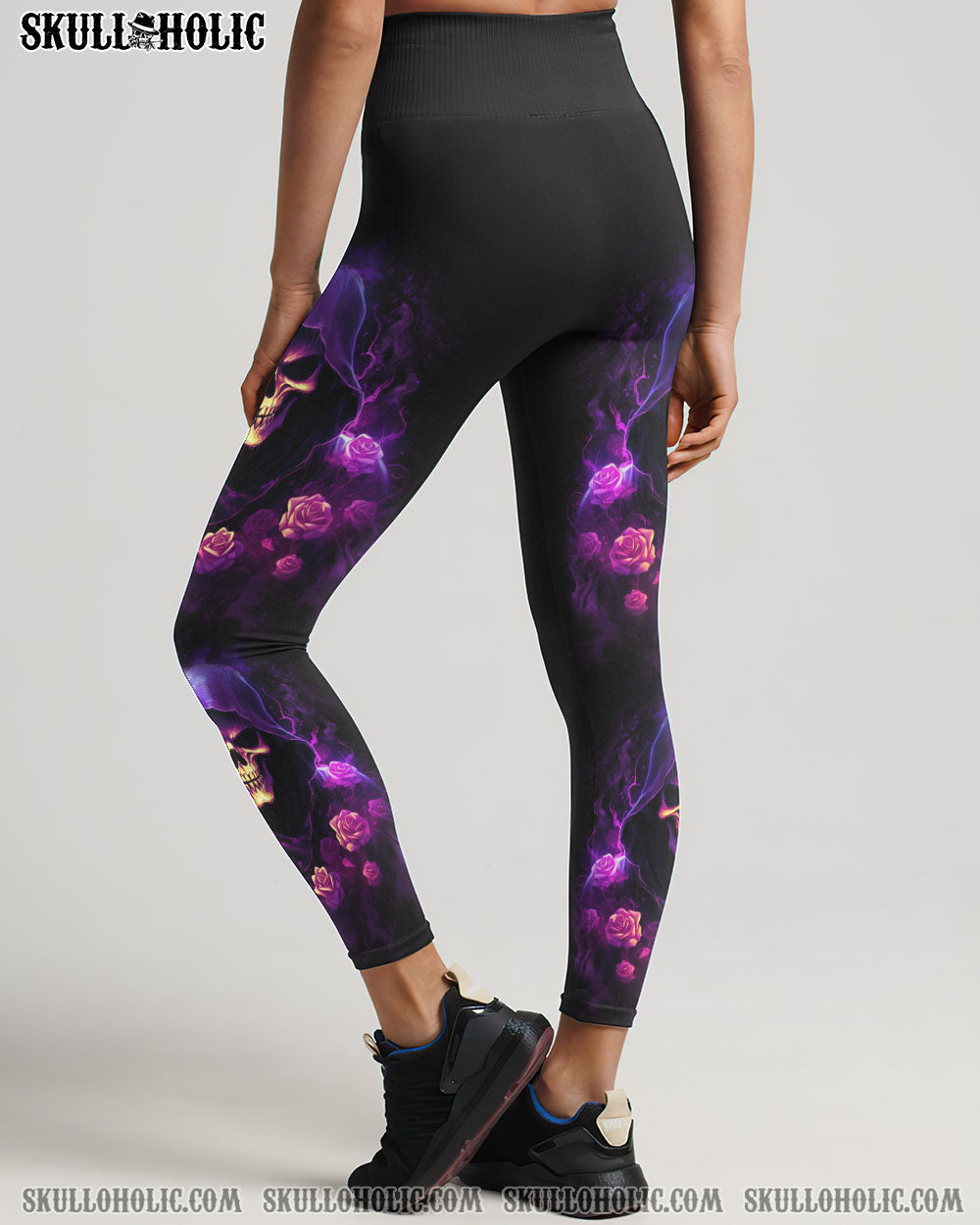 BE CAREFUL WHEN I’M SILENT SKULL ROSE ALL OVER PRINT – YHLN1907231