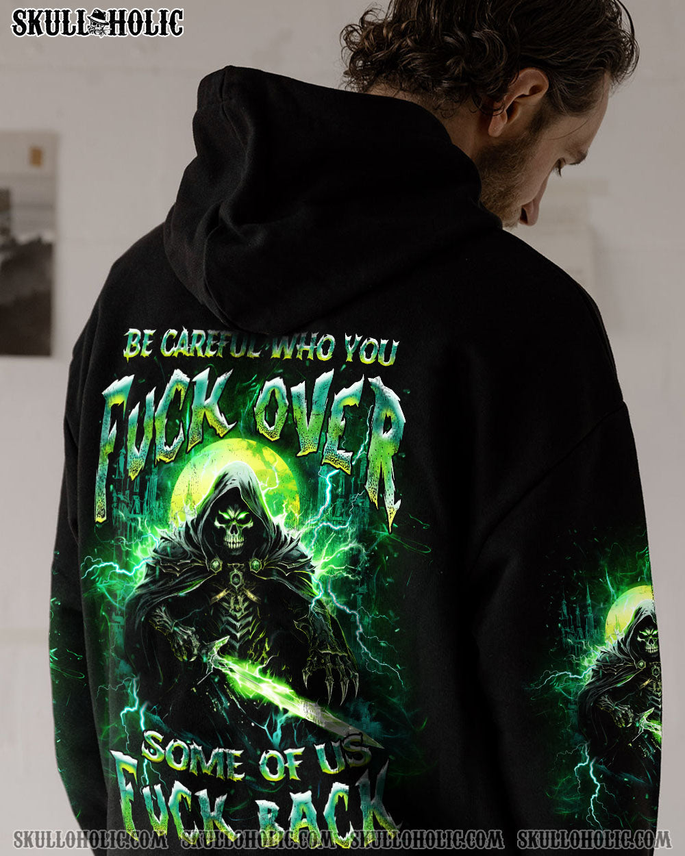 BE CAREFUL WHO YOU F OVER ALL OVER PRINT – YHHN2601241