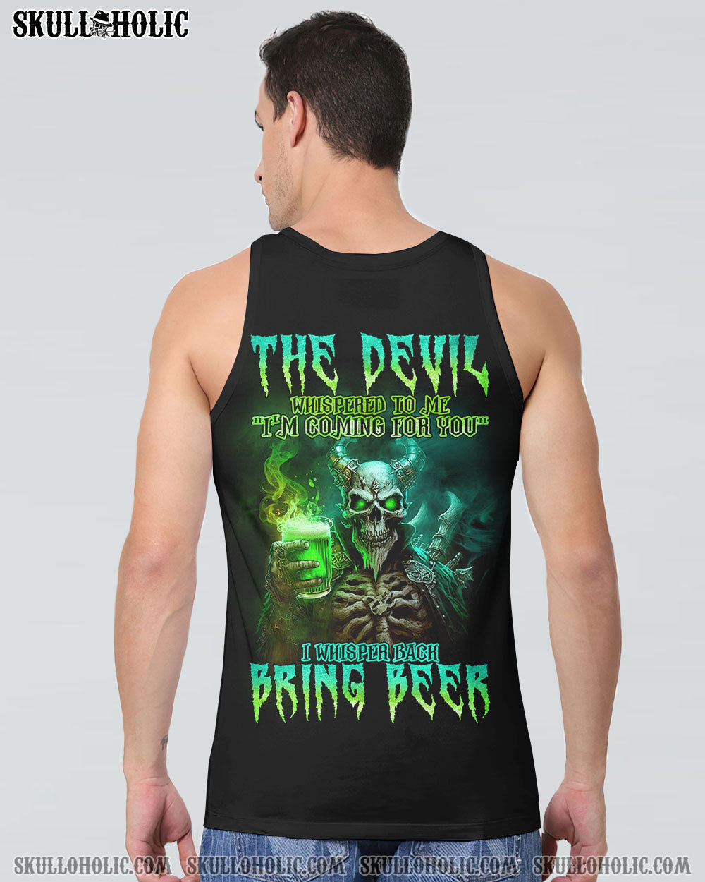 BRING BEER PATRTICK’S DAY SKULL ALL OVER PRINT – TLTM0102232