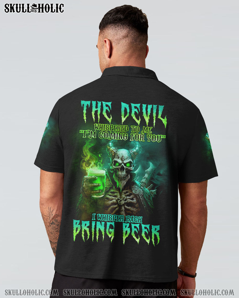 BRING BEER PATRTICK’S DAY SKULL ALL OVER PRINT – TLTM0102232