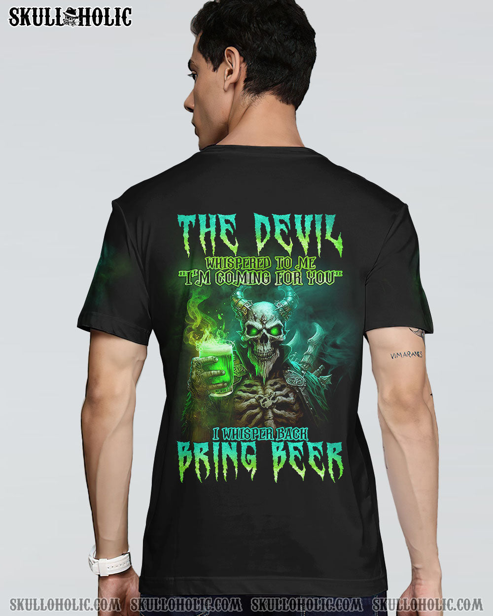 BRING BEER PATRTICK’S DAY SKULL ALL OVER PRINT – TLTM0102232