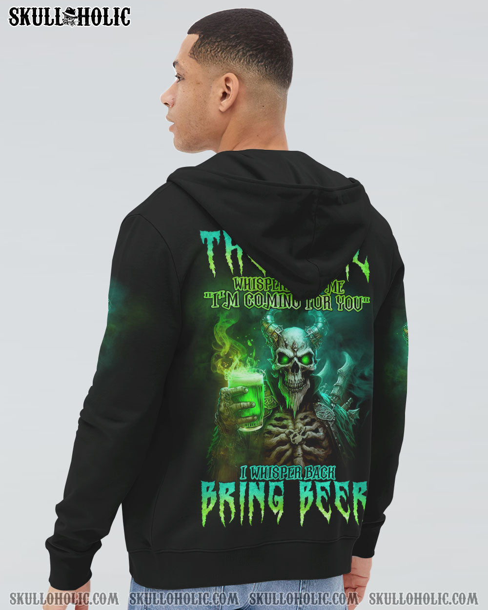 BRING BEER PATRTICK’S DAY SKULL ALL OVER PRINT – TLTM0102232