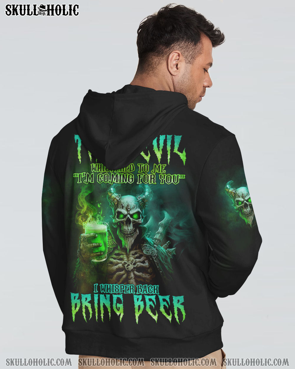 BRING BEER PATRTICK’S DAY SKULL ALL OVER PRINT – TLTM0102232