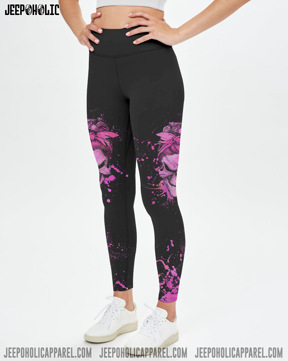 BUCKLE UP BUTTERCUP SKULL ALL OVER PRINT – TLTW1612223