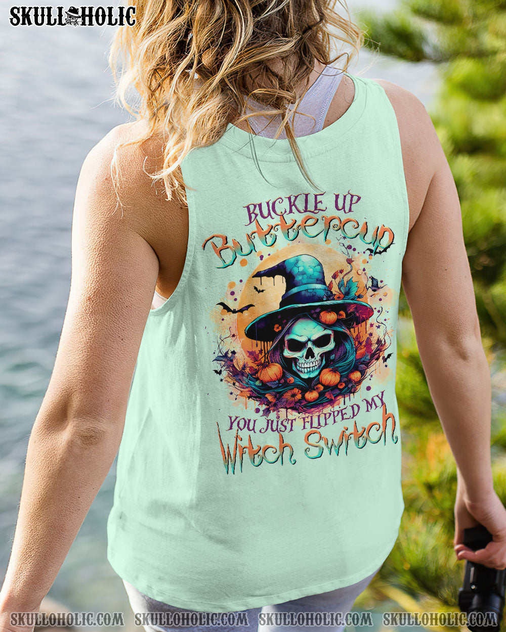 BUCKLE UP BUTTERCUP WITCH SWITCH HALLOWEEN ALL OVER PRINT – TLTR1108233