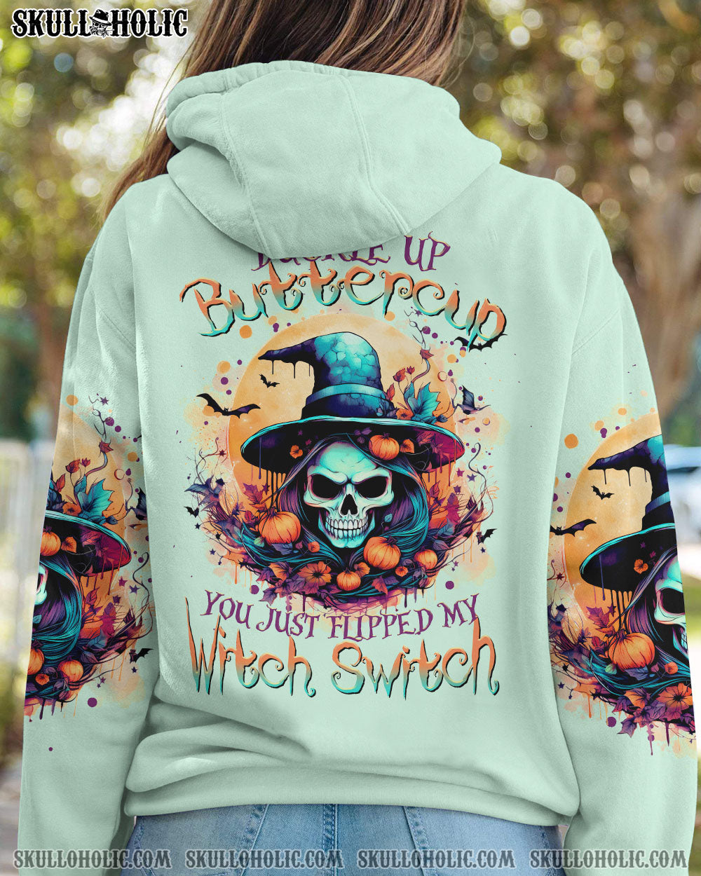 BUCKLE UP BUTTERCUP WITCH SWITCH HALLOWEEN ALL OVER PRINT – TLTR1108233