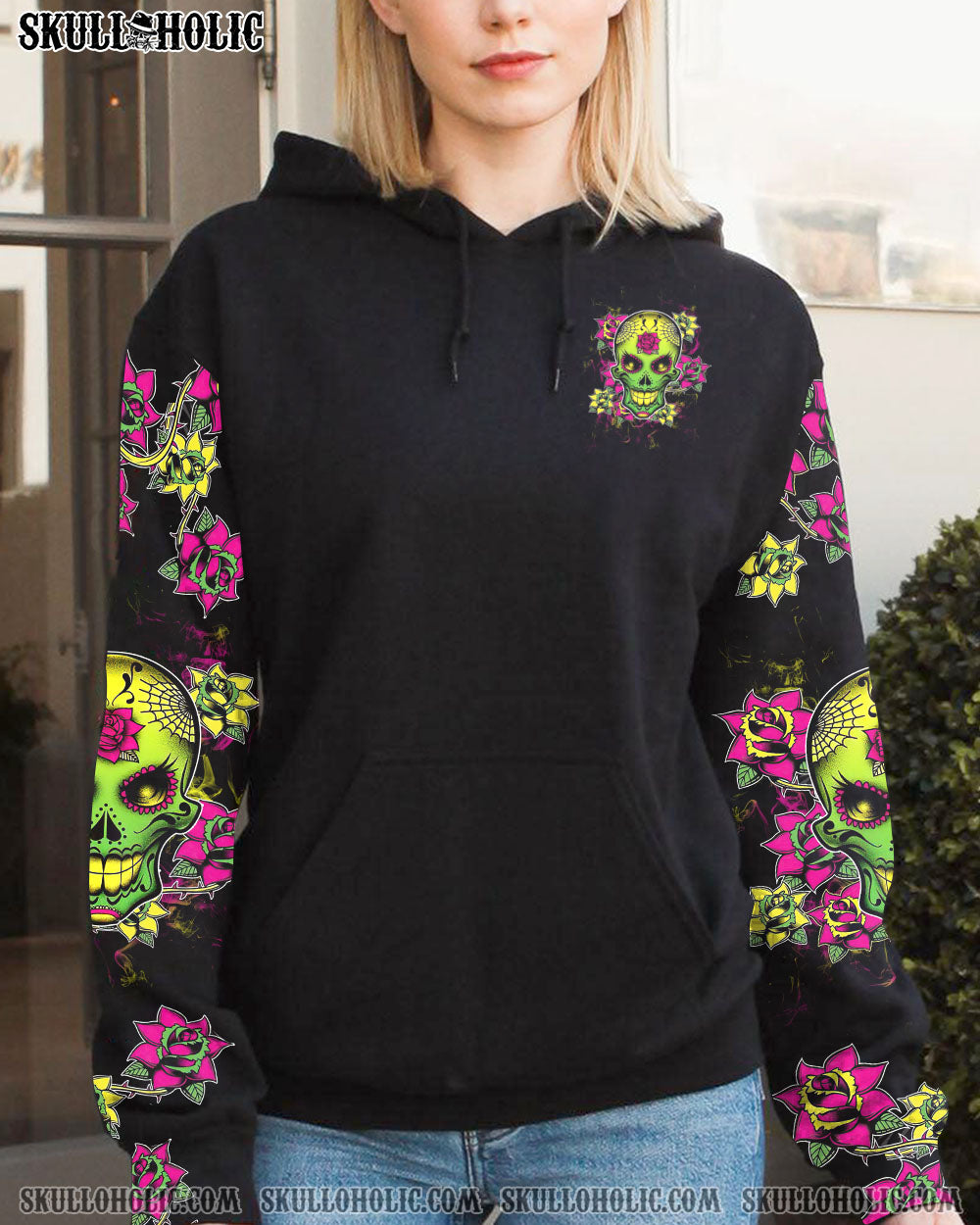 BUT DID YOU DIE MOM LIFE SKULL ALL OVER PRINT – TLTW2302235