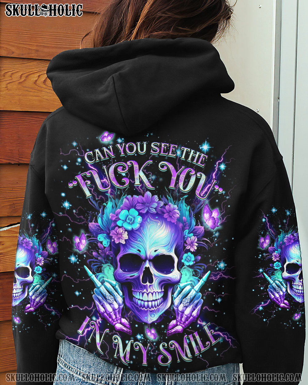 CAN YOU SEE THE F YOU SKULL ALL OVER PRINT – YHKD0711231